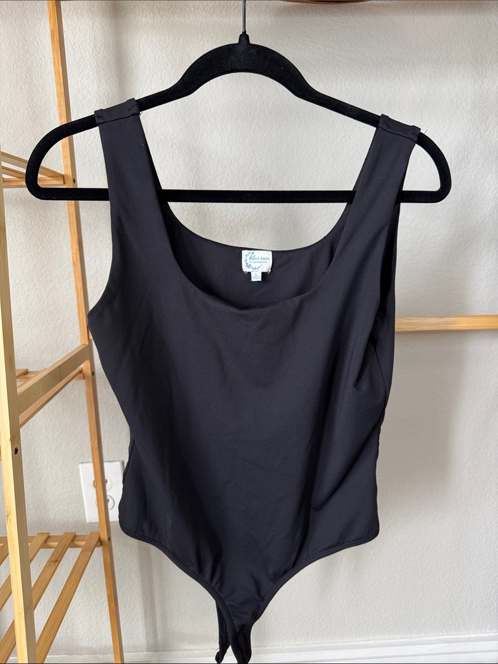 Chloe & Katie Black Scoop Neck Sleeveless Bodysuit